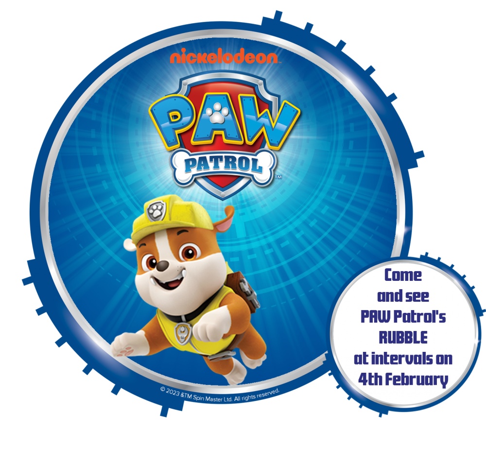 See Rubble from PAW Patrol!