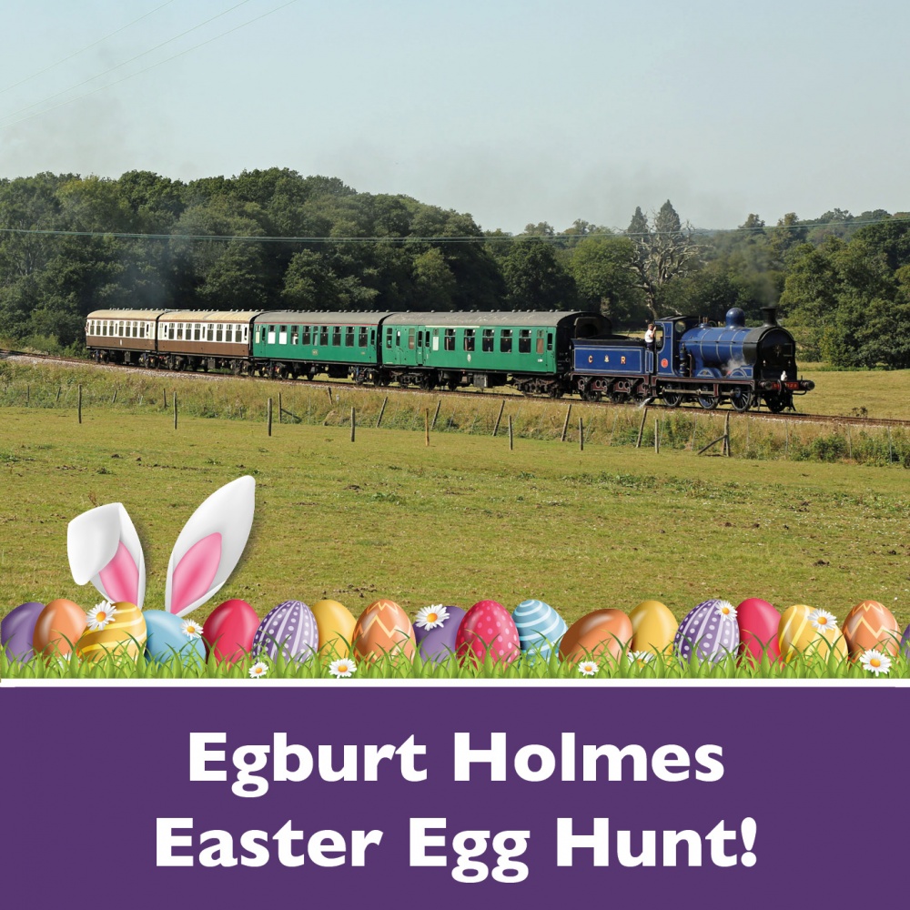 Egburt Holmes Easter Egg Hunt!